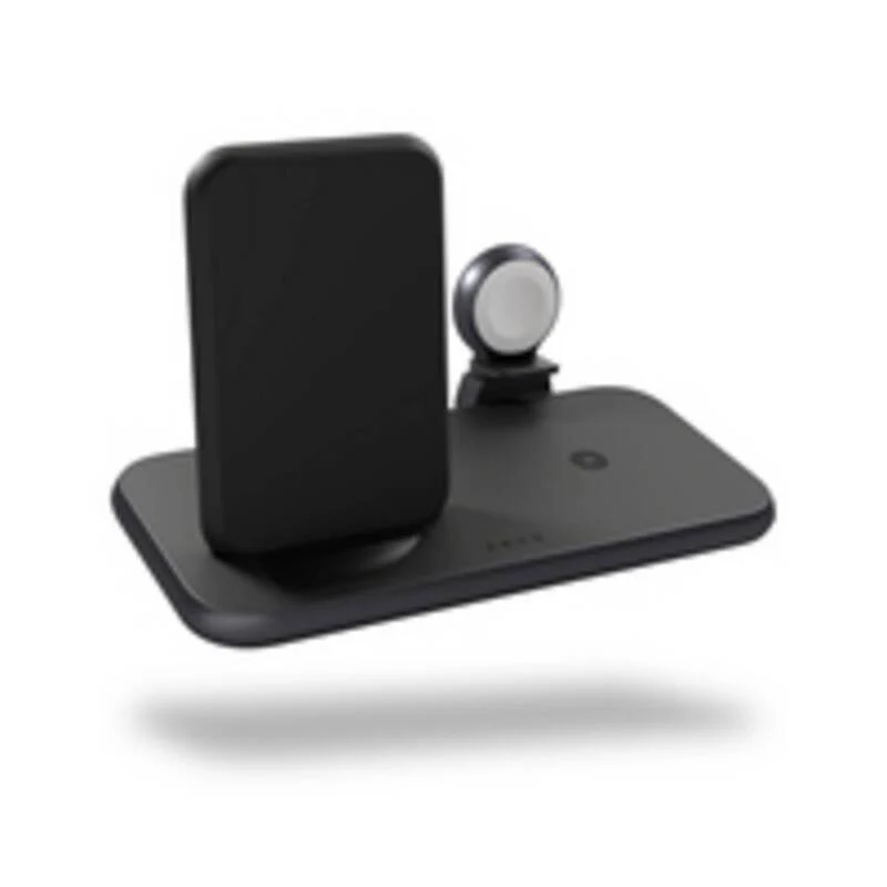 B-Ware ZENS Induktions-Ladegerät Aluminium Series 4 in 1 Stand Wireless Charger Watch