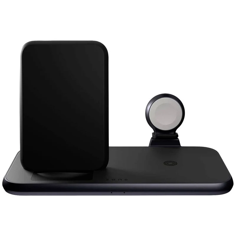 B-Ware ZENS Induktions-Ladegerät Aluminium Series 4 in 1 Stand Wireless Charger Watch
