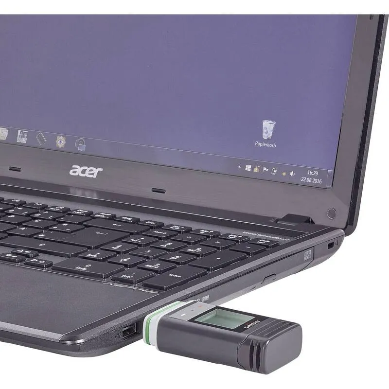 D-Ware Voltcraft DL-220THP Multifunktioneller Datenlogger -30 bis +60 °C PDF DEFEKTWARE
