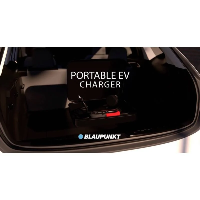 B-Ware Blaupunkt P3PM2T2 Mobile Elektro-Auto Ladestation Elektroauto Typ2 Kabellänge420