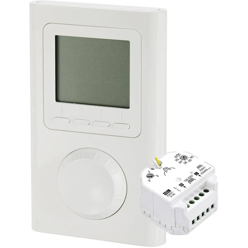 B-Ware Dimplex Raumthermostat Thermostat Set Funk Empfänger Regelung weiß 1 Set