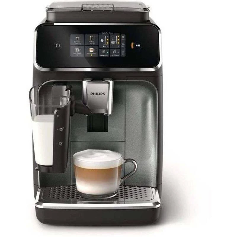 B-Ware Philips Kaffeevollautomat Kaffeemaschine LatteGo Schwarz Cappuccinatore