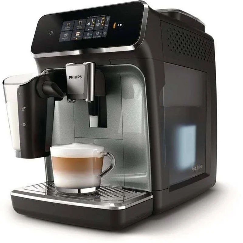 B-Ware Philips Kaffeevollautomat Kaffeemaschine LatteGo Schwarz Cappuccinatore