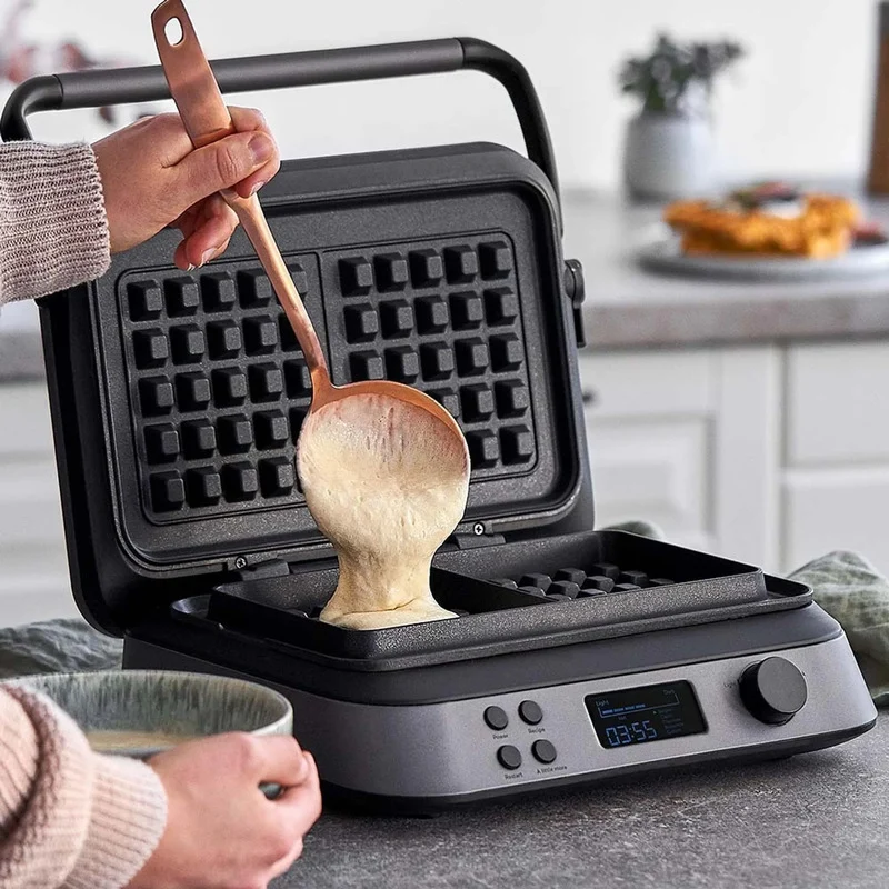 B-Ware Springlane Waffeleisen Wanda Doppelwaffeleisen Waffelmaker für Belgische Waffeln