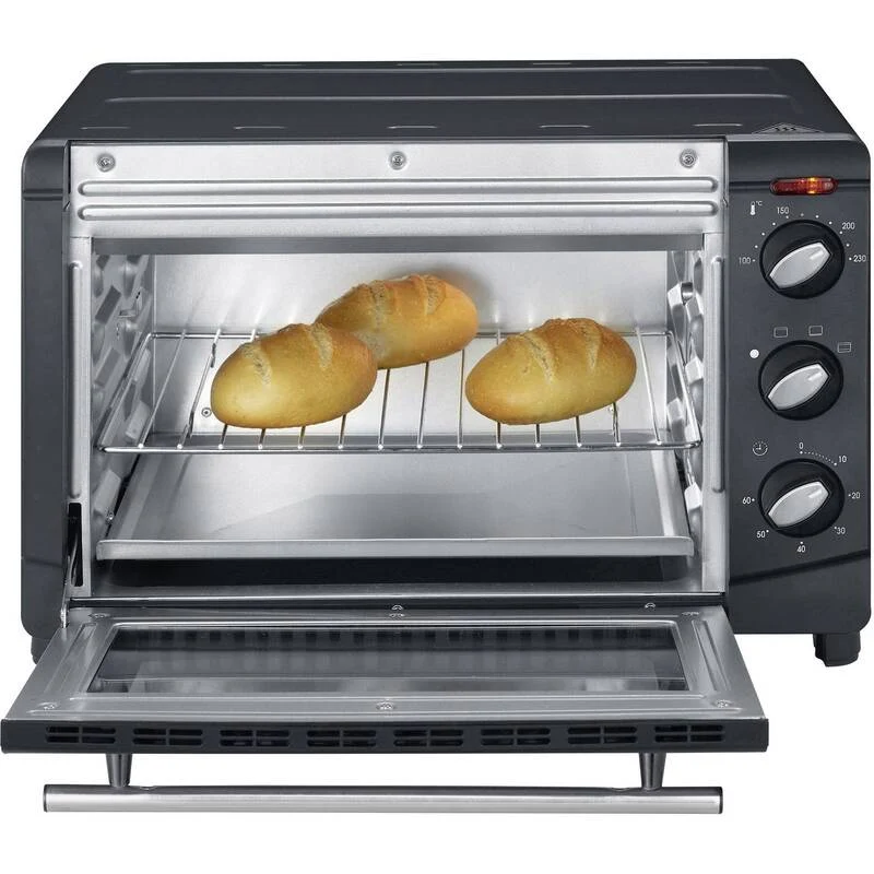B-Ware Severin TO 2067 Minibackofen manuelle Temperatureinstellung Timerfunktion 20 L