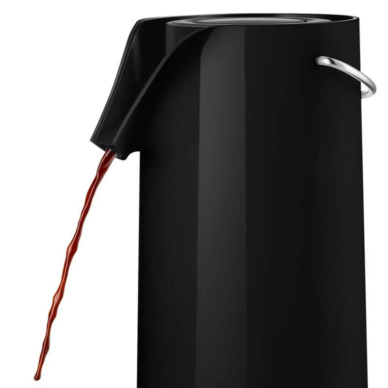 B-Ware Eva Solo Pump-Isolierkanne Kaffeekanne Teekanne Kanne Thermoskanne schwarz