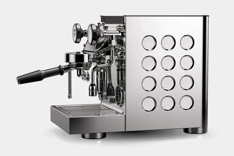 B-Ware Rocket Espressomaschine Appartamento TCA 1,8l Edelstahl 1200W Chrom Weiß 35,8cm