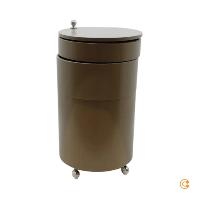 B-Ware Verpan Barboy Rollwagen Servierwagen Container mit Rollen khaki SIEHE TEXT/FOTO