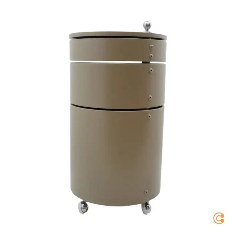 B-Ware Verpan Barboy Rollwagen Servierwagen Container mit Rollen khaki SIEHE TEXT/FOTO