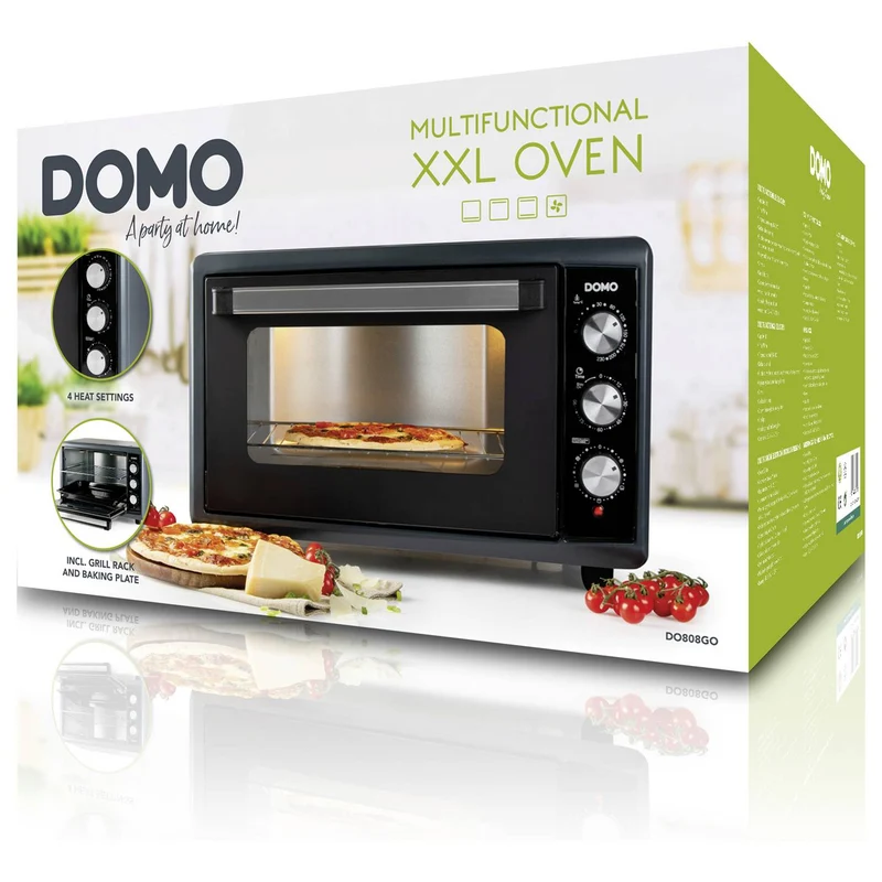 D-Ware DOMO multifunktionaler Backofen Ofen XXL 50L Elektro Temperatur 230 DEFEKTWARE