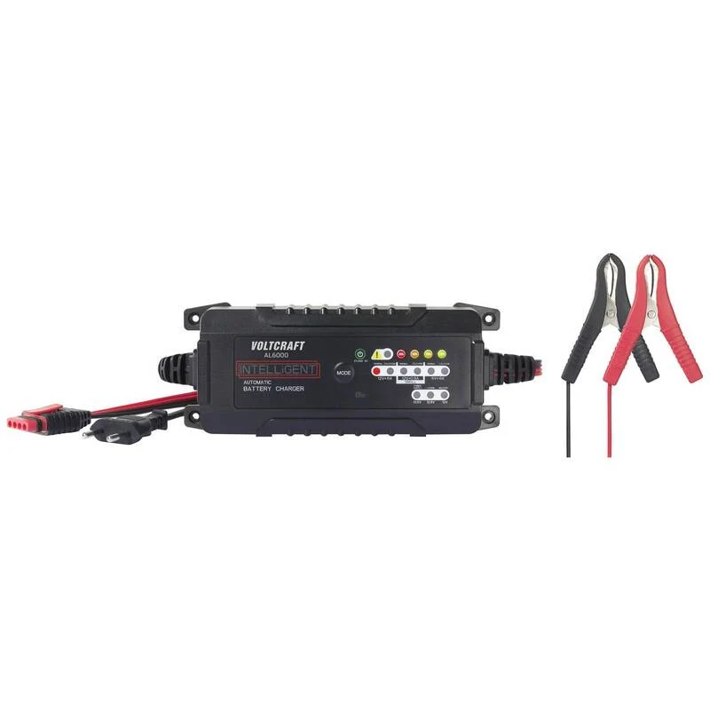 B-Ware VOLTCRAFT Automatikladegerät Batterielader Ladegerät 6V 12V 6A Bleisäure Akku745