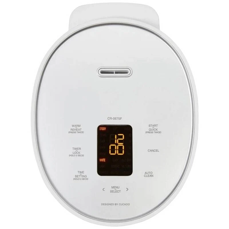 B-Ware Cuckoo Reiskocher Reisekocher CR-0675F 1,08l Touchscreen Hygienisch Weiß 580W