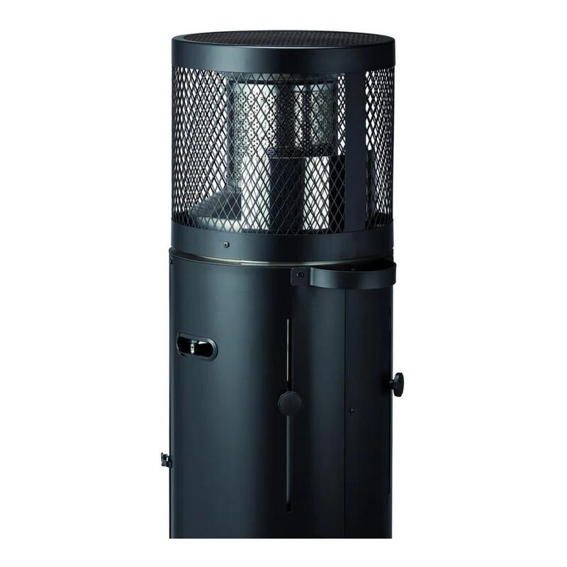 B-Ware Enders Terrassenheizer Heizstrahler Polo 2.0 Edelstahl schwarz 3-6kW mobil 115cm