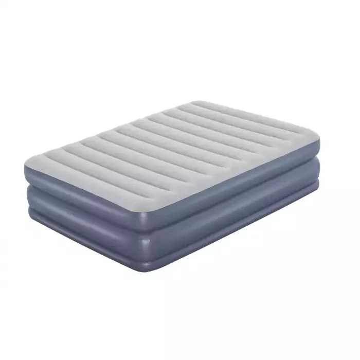 B-Ware BESTWAY Luftmatratze Tritech Queen Gästebett 203x152x51cm mit Pumpe robust PVC