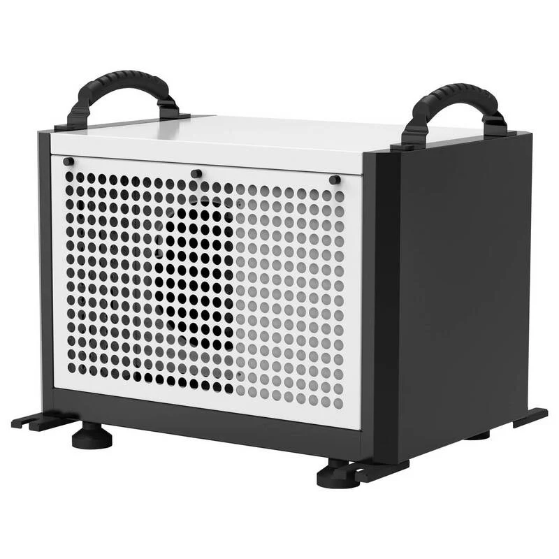 B-Ware TOOLCRAFT Luftentfeuchter Entfeuchter Industrie TC50 Grau LCD Display tragbar