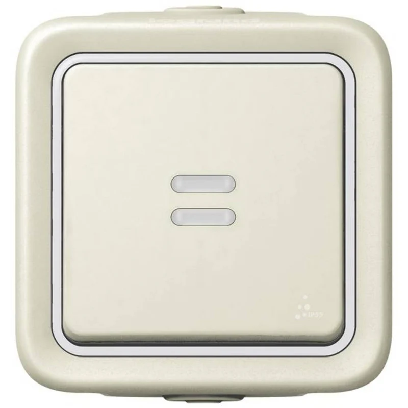 2x B-Ware Legrand Installationsschalter 069613 Schalter Plexo Weiß 3 Auslässe 2 STÜCK