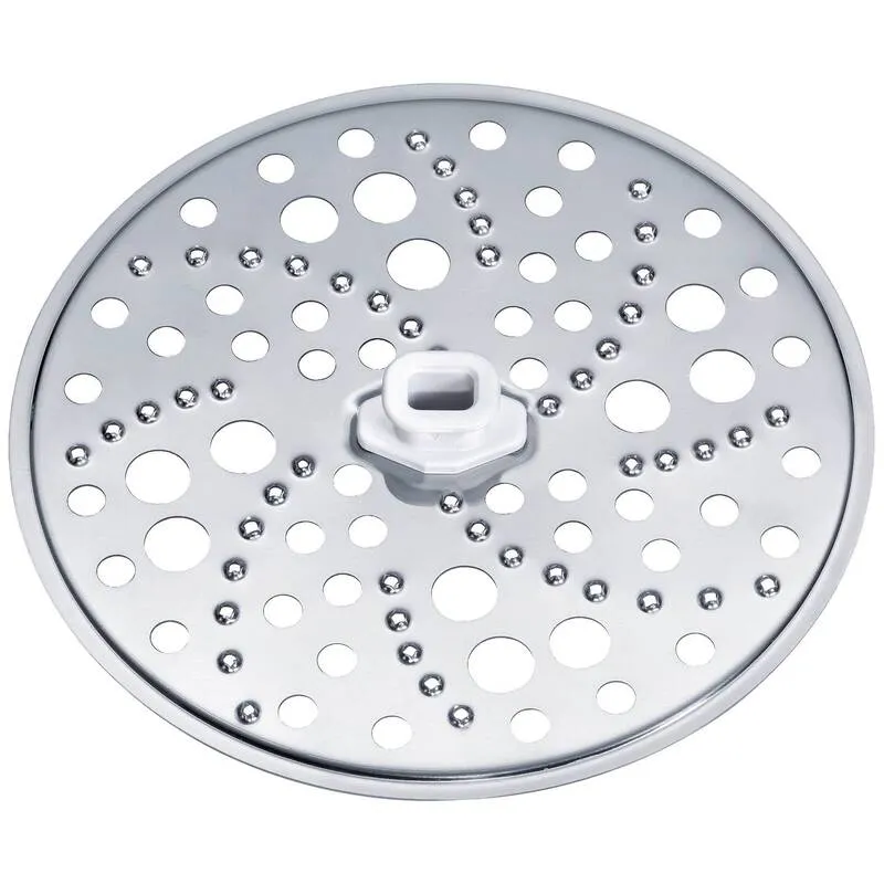 B-Ware Bosch Haushalt Reibe-Scheibe grob MCM2 MCZ1RS1 Edelstahl Küchenzubehör 163x163mm