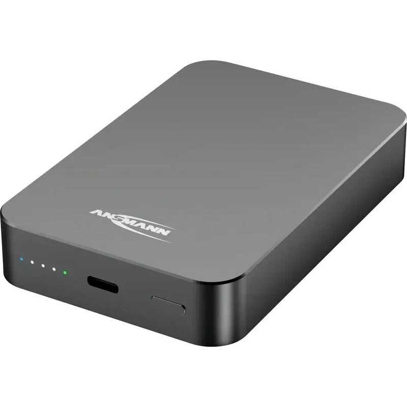 B-Ware ANSMANN Powerbank 10000 mAh PB115PD MagSafe USB-C Ladegerät kabellos mehrfarbig