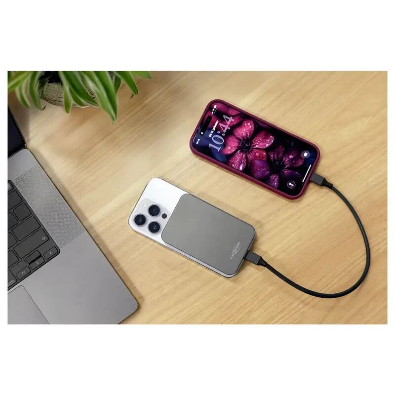 B-Ware ANSMANN Powerbank 10000 mAh PB115PD MagSafe USB-C Ladegerät kabellos mehrfarbig