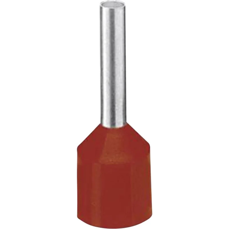 10x B-Ware Phoenix Contact Aderendhülse Endhülse 10mm² Teilisoliert Rot Standard 1000 STÜCK