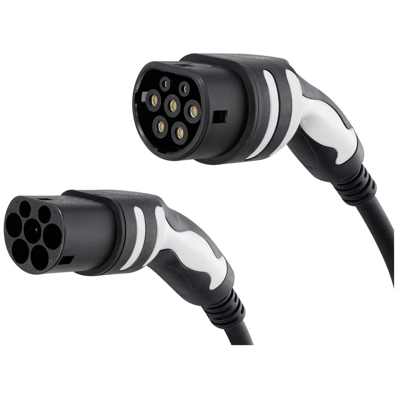 3x B-Ware Sygonix Ladekabel Stromkabel E Auto 7m Typ 2 Außen geeignet schwarz 3 STÜCK