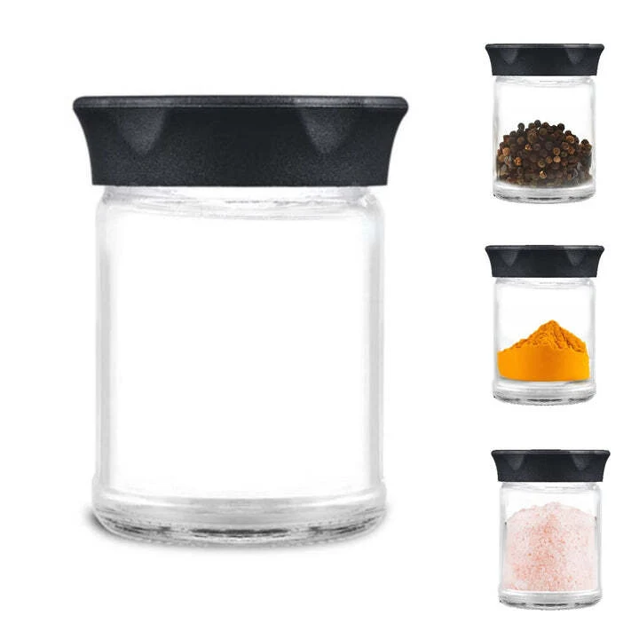 B-Ware SILBERTHAL Ersatzglas Behälter Glas Kaffeemühle Ersatzteil für Tee 5 STÜCK