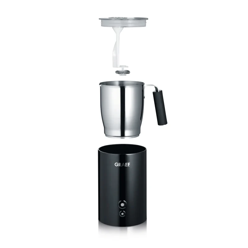 D-Ware Graef MS702EU Milchaufschäumer Aufschäumer Milch Schwarz 450W DEFEKTWARE