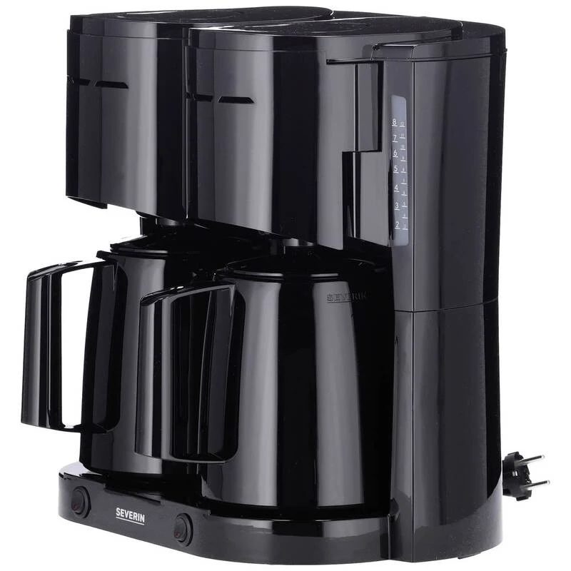 B-Ware Severin Kaffeemaschine Duo-Filterkaffeemaschine 2 Thermokannen SIEHE TEXT/F638