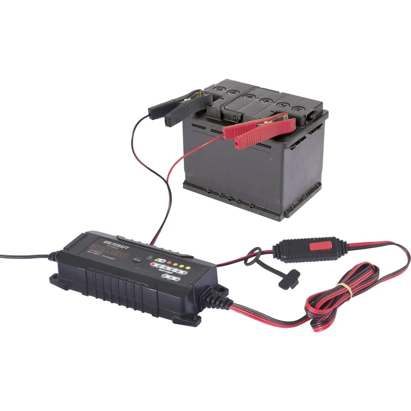 B-Ware VOLTCRAFT Automatikladegerät Batterielader Ladegerät 6V 12V 6A Bleisäure Akku