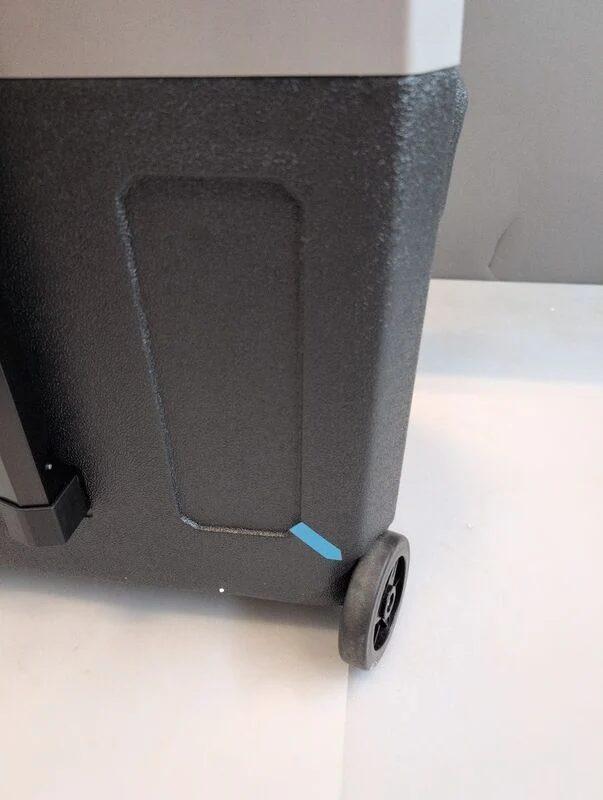 C-Ware Kompressor Kühlbox Yukon 50l Kühlgerät mit App Steuerung und USB Anschluss grau