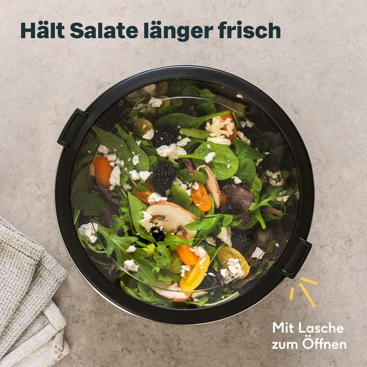B-Ware SILBERTHAL Deckel Küchenutensilien Salatschleuder-Deckel langlebig 2 STÜCK