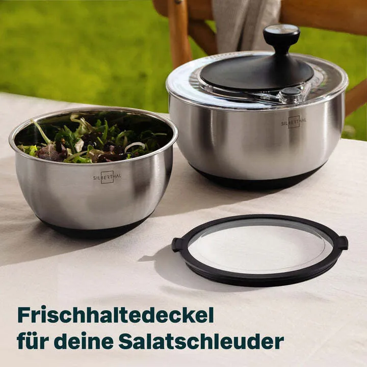 B-Ware SILBERTHAL Deckel Küchenutensilien Salatschleuder-Deckel langlebig 2 STÜCK