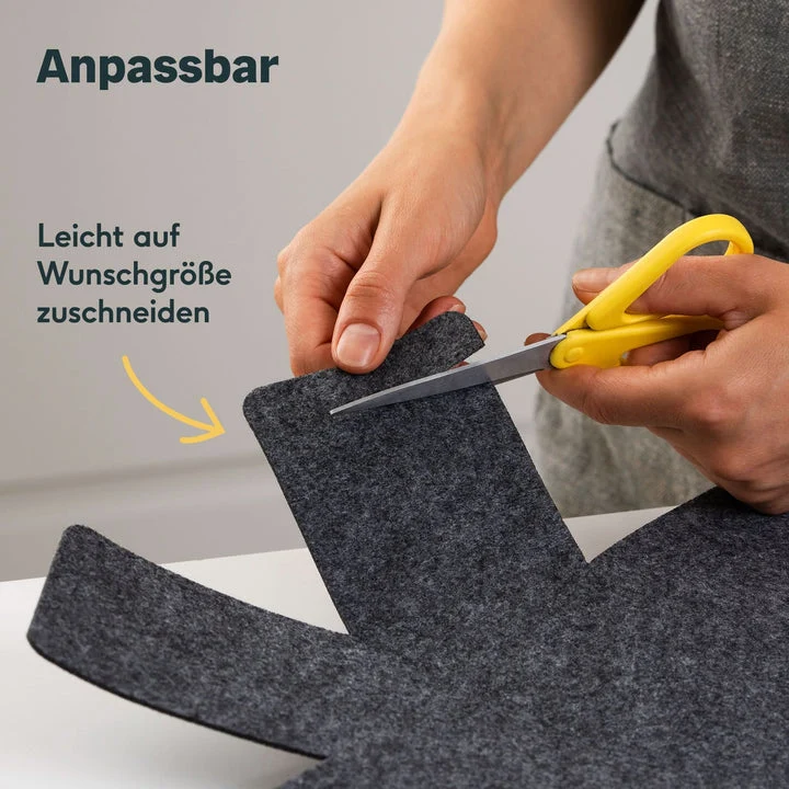 B-Ware SILBERTHAL Pfannenschoner Topfunterlage Filz Pfannenschutz 35cm Pfanne 6 STÜCK