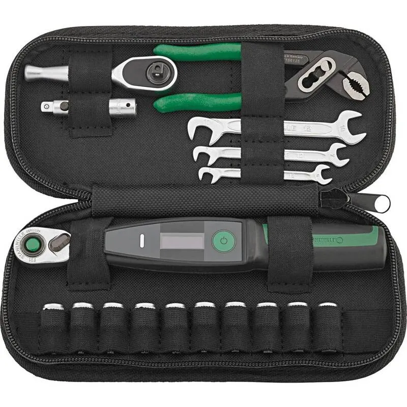 B-Ware Stahlwille Fahrradwerkzeug-Set Kit Fahrrad Werkzeug Satteltasche 18-tlg Tasche