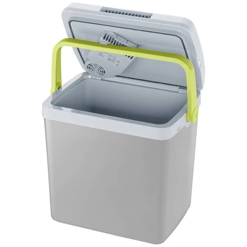 B-Ware Severin Kühlbox Thermoelektrisch 25l Grau Grün 5V 12V 230V für Reisen und