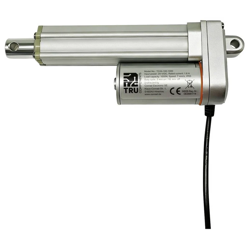 B-Ware TRU COMPONENTS Elektrozylinder Linearantrieb TC24-100-1000P 100mm 1000N 24V/DC