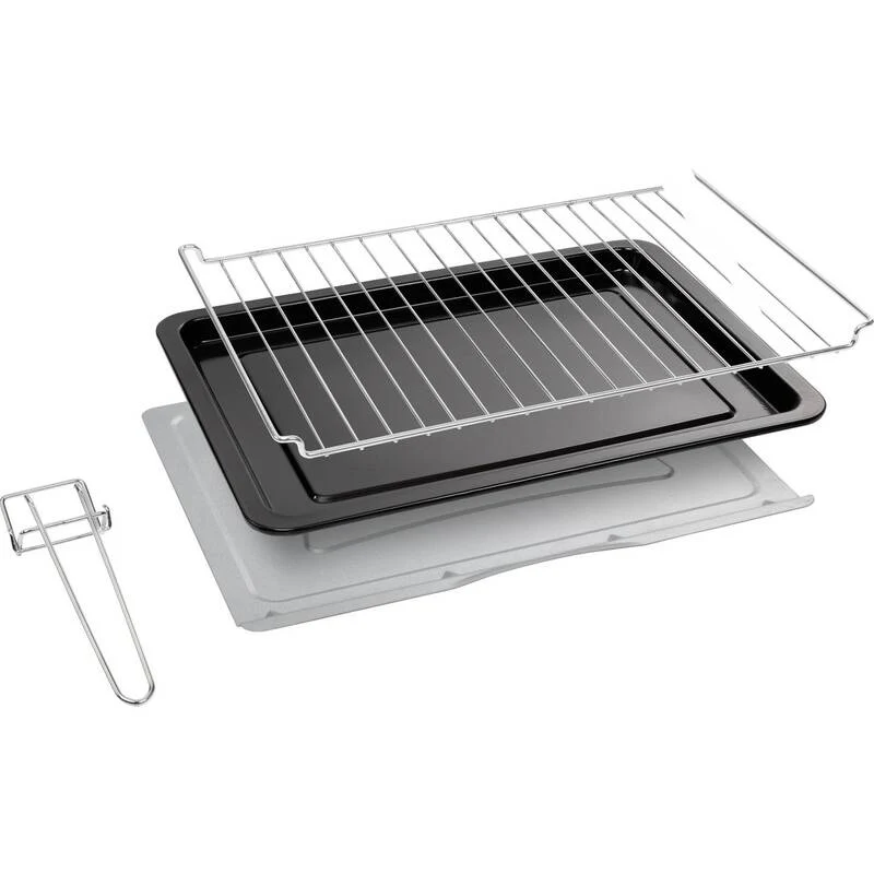 B-Ware Princess Minibackofen 55l Umluft-Funktion 2000W Schwarz Elektro Backofen 230°C