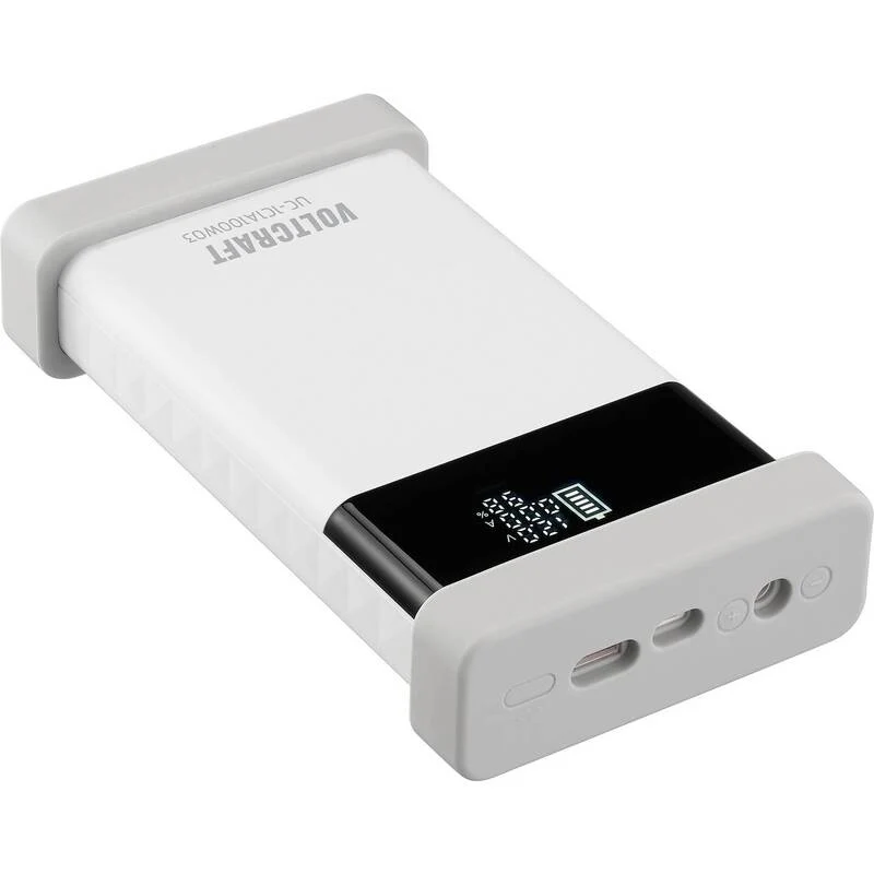 B-Ware VOLTCRAFT USB Ladegerät UC-1C1A100W03 100W 2x USB-C USB-A PD 3.0 Pure White