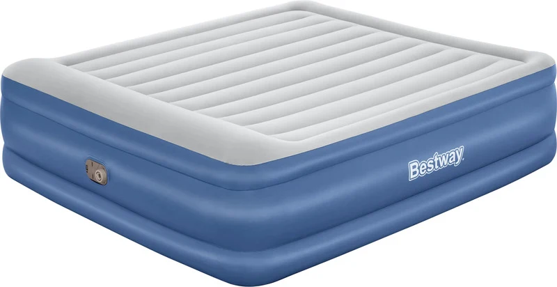 B-Ware Materac Dmuchany Dwuosobowy Łóżko Z Pompką 230V Bestway 67692 Model 2024
