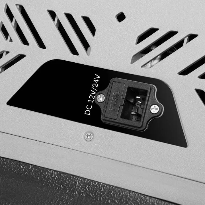 B-Ware Kompressor Kühlbox Yukon 50l Kühlgerät mit App Steuerung und USB Anschluss grau