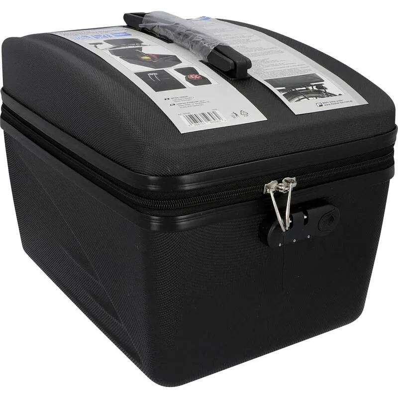 B-Ware Fischer Fahrrad Kühlbox Passiv 19l schwarz Gepäckträgerbox Transportbox 10kg