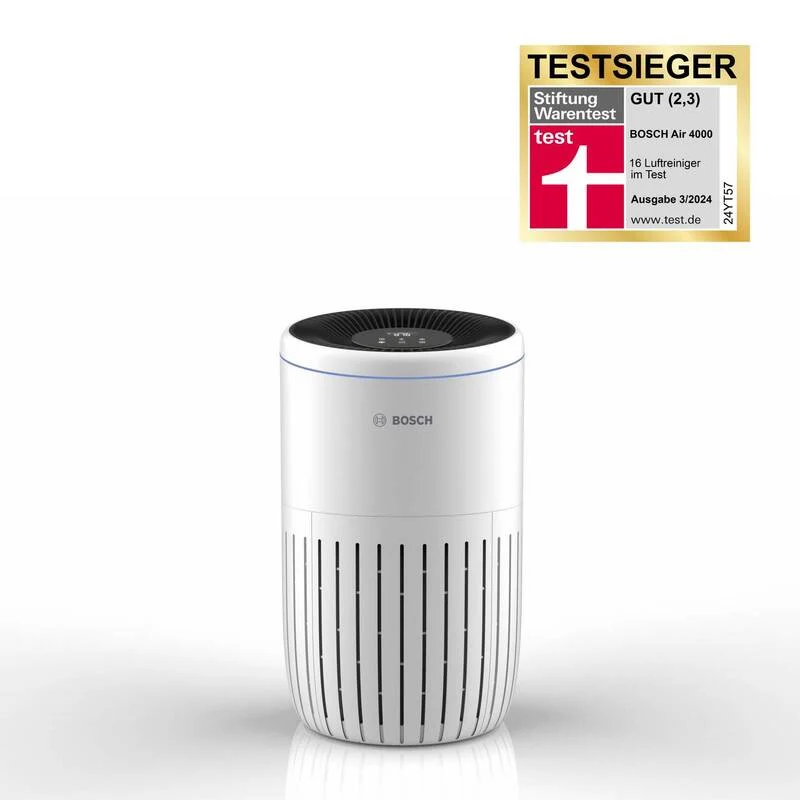 B-Ware Bosch Home Comfort 7733701943 Air 4000 Luftreiniger 62 m² Weiß Schwarz Lüfter