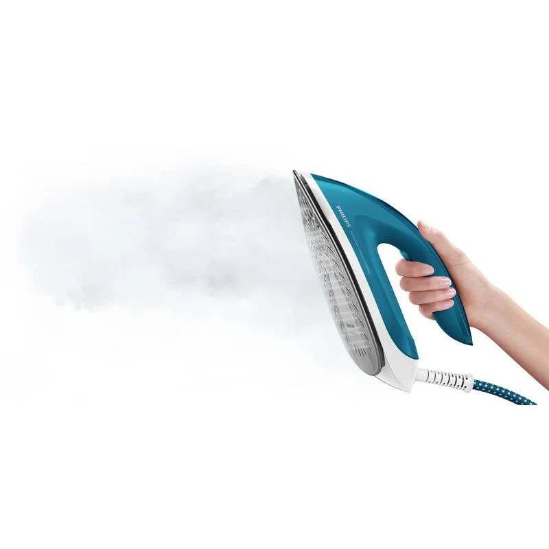 B-Ware Philips PerfectCare Compact Essential GC6840/20 Dampfbügelstation 2400 W Blau