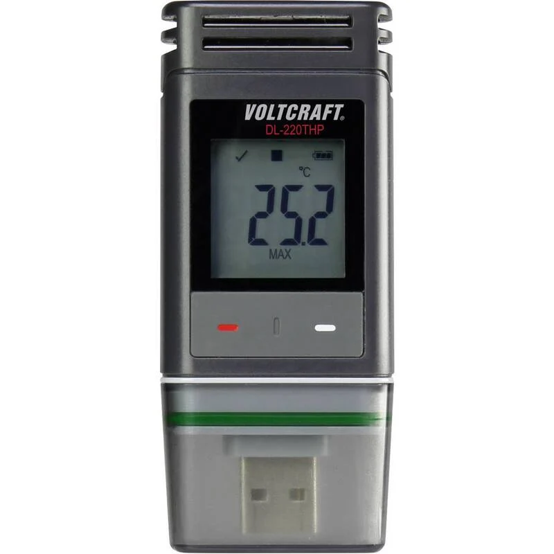 B-Ware Voltcraft DL-220THP Multifunktioneller Datenlogger -30 bis +60 °C PDF Funkt71