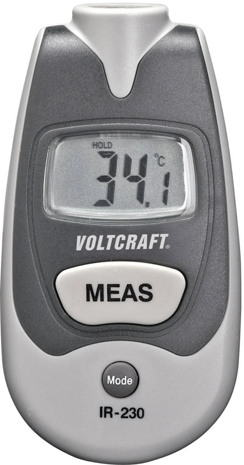 B-Ware Voltcraft IR-230 Infrarot-Thermometer Optik 1:1 -35 bis +250 °C Pyrometer