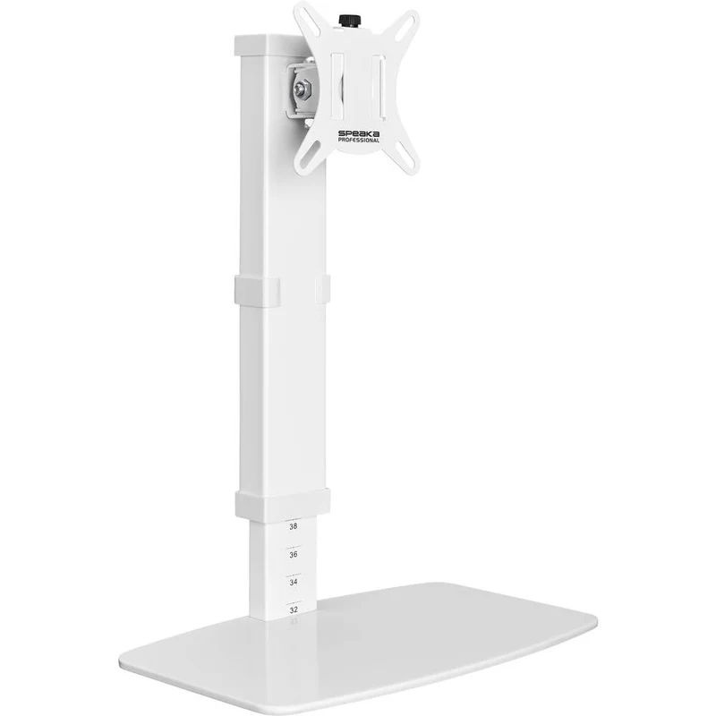 B-Ware SpeaKa Professional SP-TMS-201 Monitor-Standfuß Bildschirm-Halterung Stativ