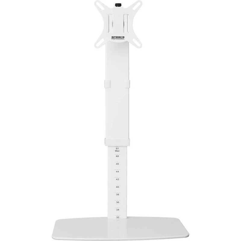 B-Ware SpeaKa Professional SP-TMS-201 Monitor-Standfuß Bildschirm-Halterung Stativ