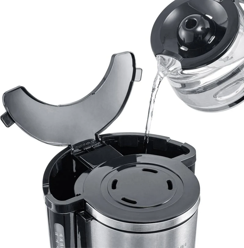 B-Ware Severin KA 4845 Type Switch Kaffeemaschine Edelstahl Fassungsvermögen Tassen=8