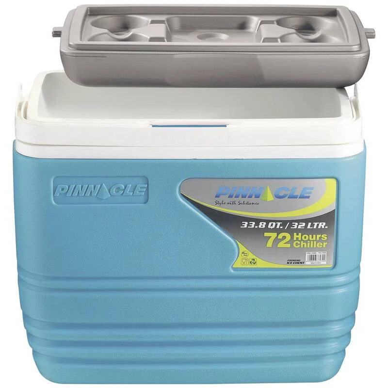 B-Ware ZORN ZP 32L Primero Kühlbox Passiv Blau-Grau Campingausrüstung Kühlboxen Box