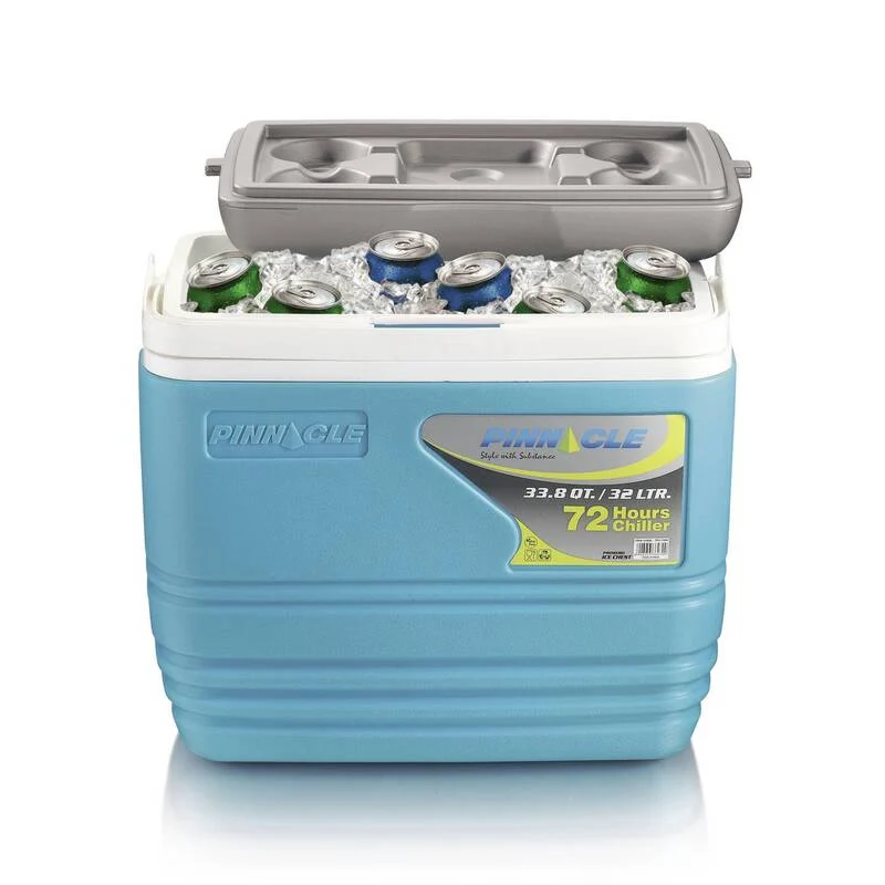 B-Ware ZORN ZP 32L Primero Kühlbox Passiv Blau-Grau Campingausrüstung Kühlboxen Box